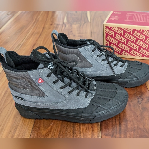 Vans Sk8 Hi Del Pat Ultra Cush Boots Men's 7 Womens 8.5 Nwt ❤️ - Picture 2 of 7